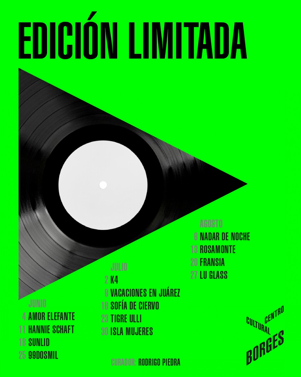EDICIÓN LIMITADA. CICLO DE MÚSICA EN VIVO - 2026